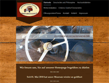 Tablet Screenshot of fv-oldtimermuseum.de
